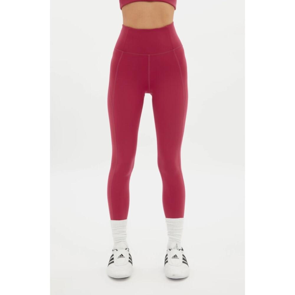 NWT Girlfriend Collective Women's size Large Pomegranate Pink High-Rise Leggings